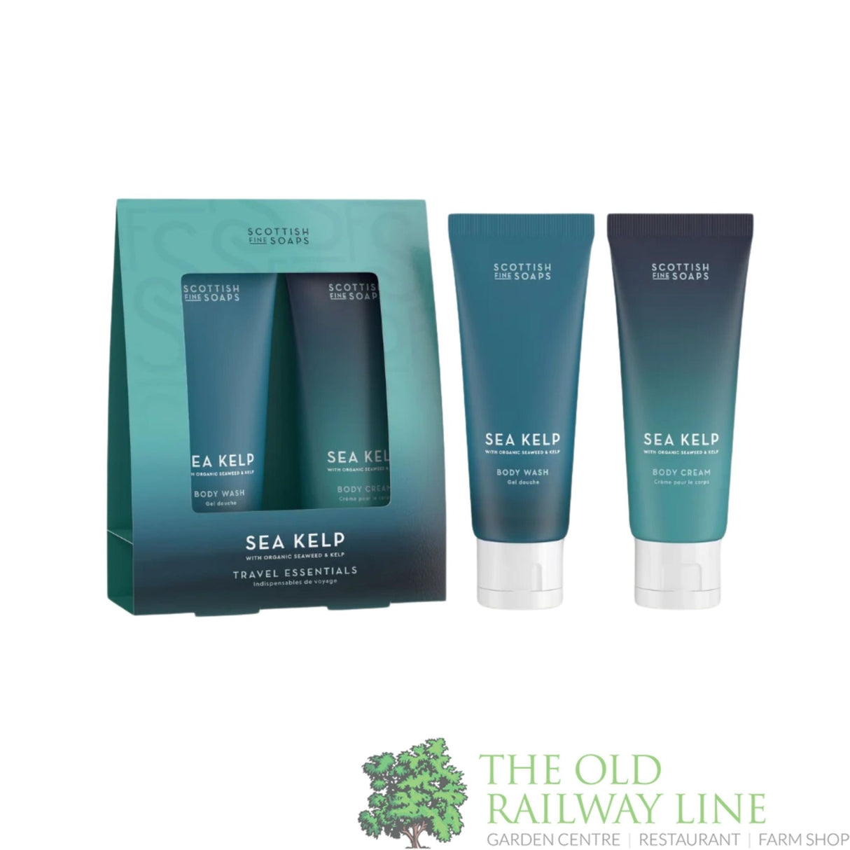 The Scottish Fine Soaps 75ml Sea Kelp Travel Essentials (Set of 2) - S10012 - Old Railway Line Garden Centre