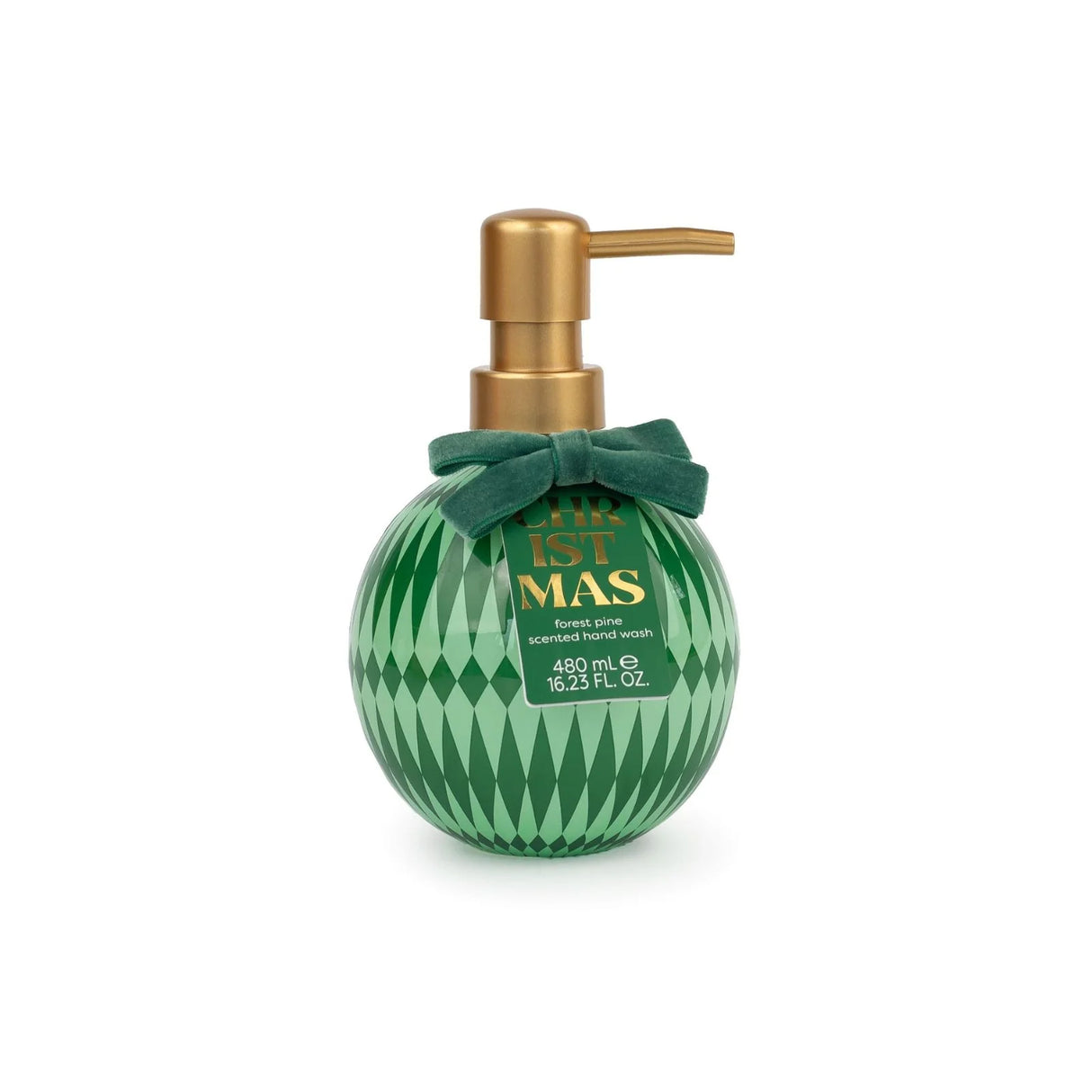The Somerset Toiletry Co 480ml Forest Pine Geo Bauble Hand Wash