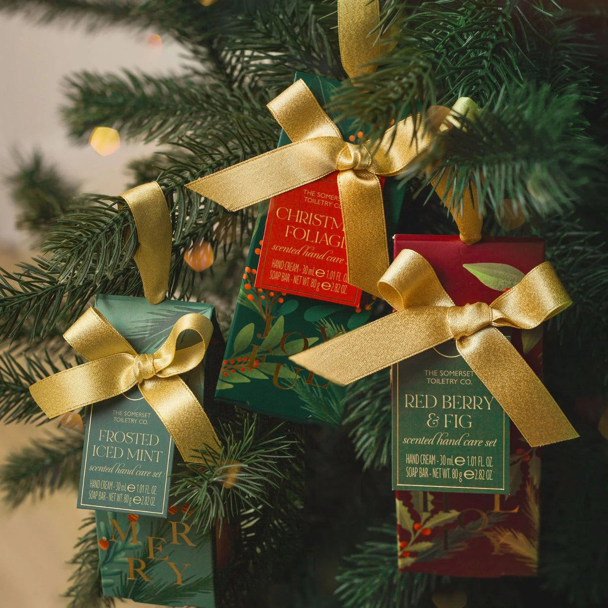 The Somerset Toiletry Co Festive Foliage Hand Care Gift Set - (Choice of 3)