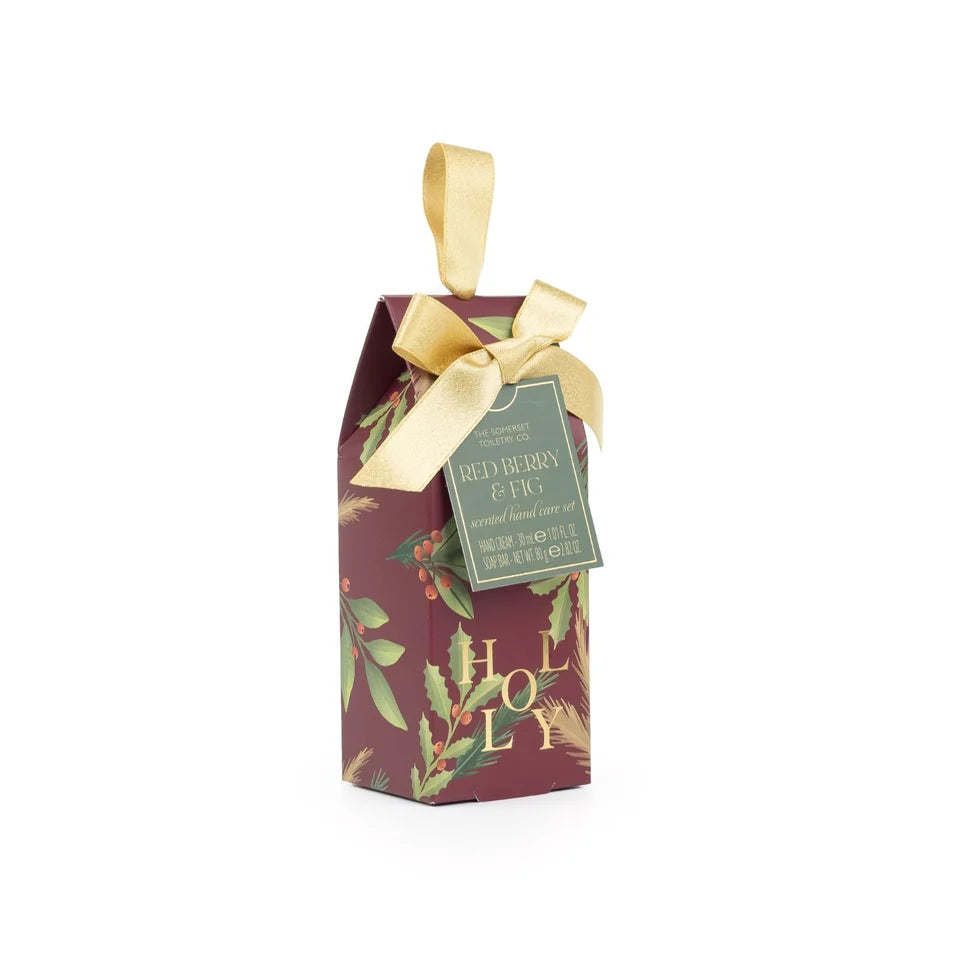 The Somerset Toiletry Co Festive Foliage Hand Care Gift Set - (Choice of 3)