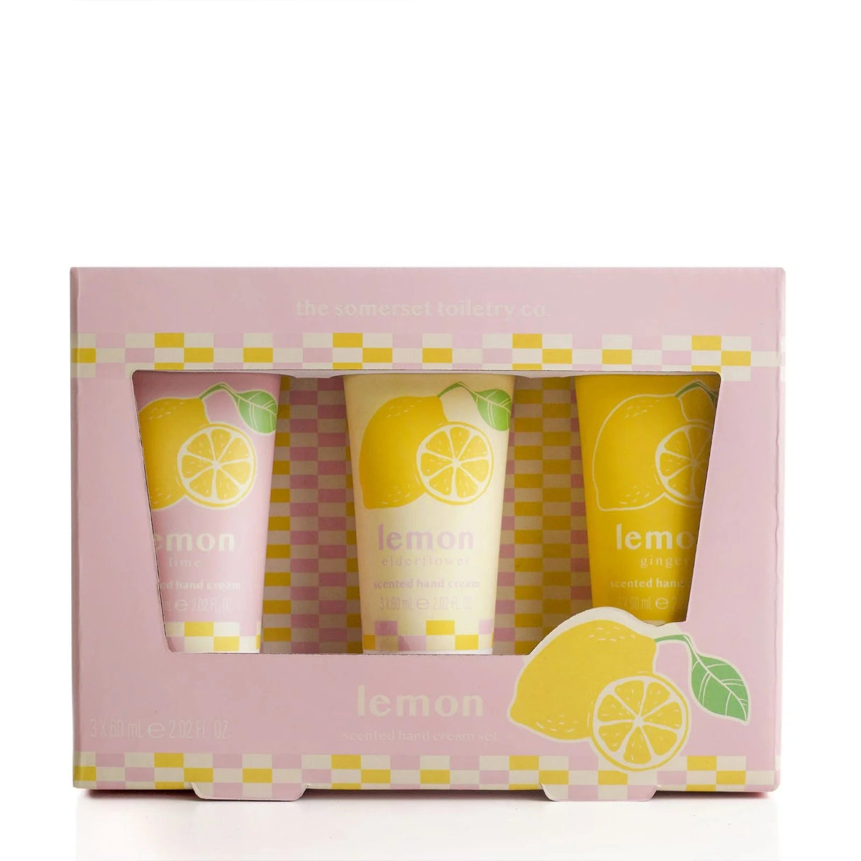 The Somerset Toiletry Co Zest Lemon Hand Cream Boxed Set - Old Railway Line Garden Centre