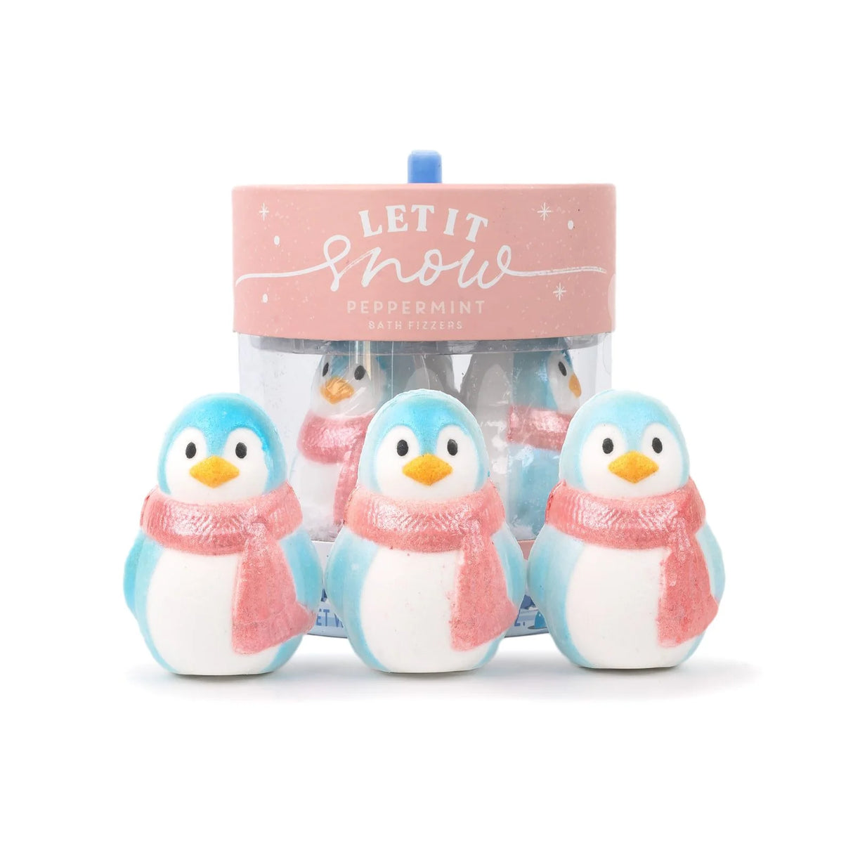 The Somerset Toiletry 100g Penguin Peppermint Bath Fizzers - (Pack of 3)