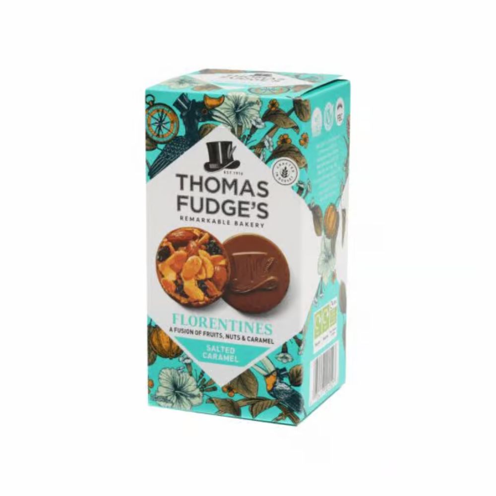 Thomas Fudge's 114g Salted Caramel Florentines