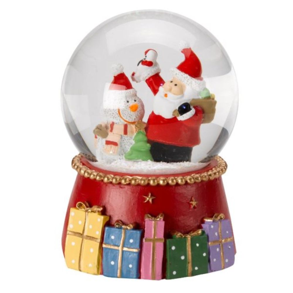 Three Kings 10cm Musical Snowglobes (Choice of 2)
