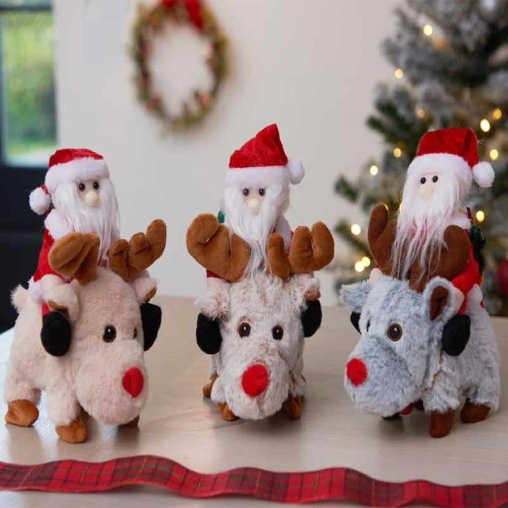 Three Kings 20cm Santa Plush (Choice of 3)