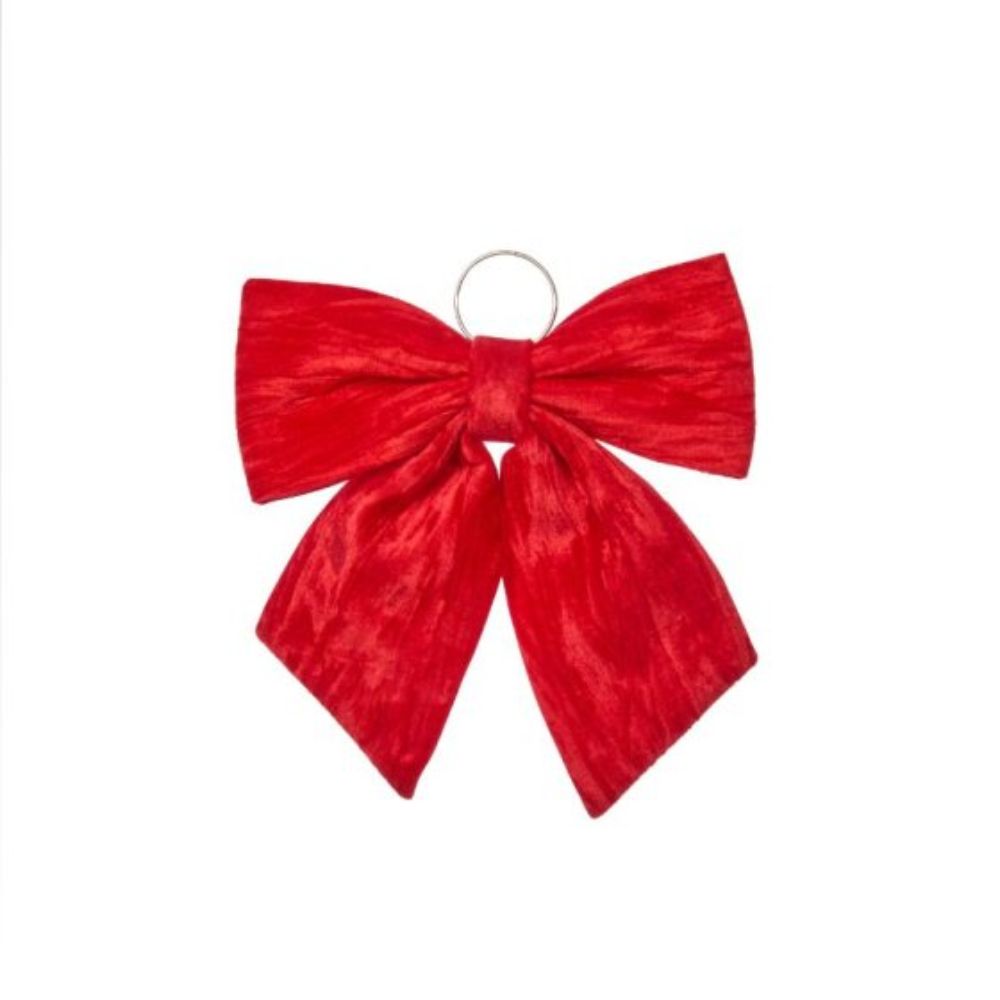 Three Kings 22cm Red Velvet Bow