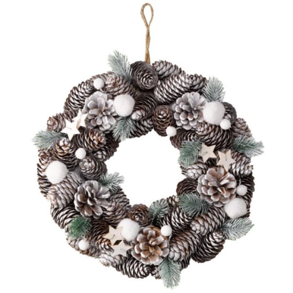 Three Kings 30cm FrostPine Wreath