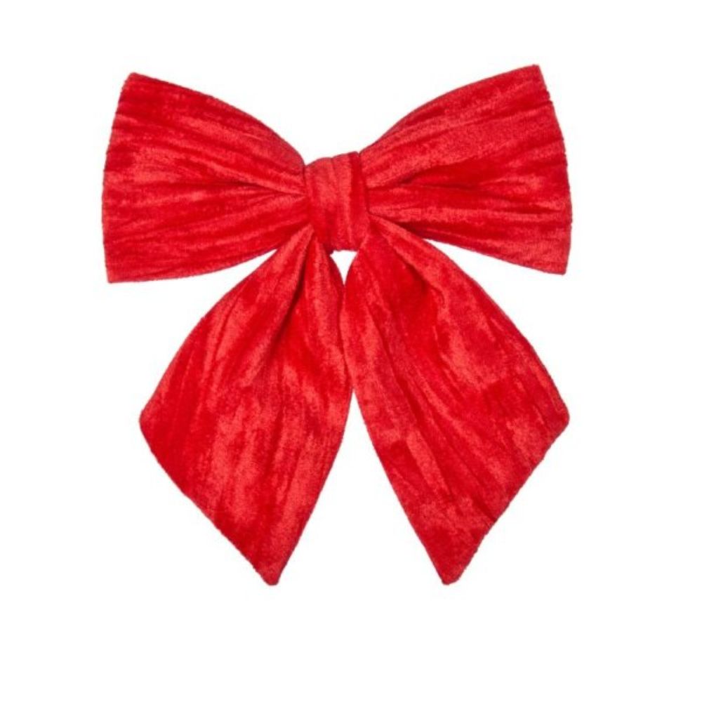 Three Kings 34cm Red Velvet Bow