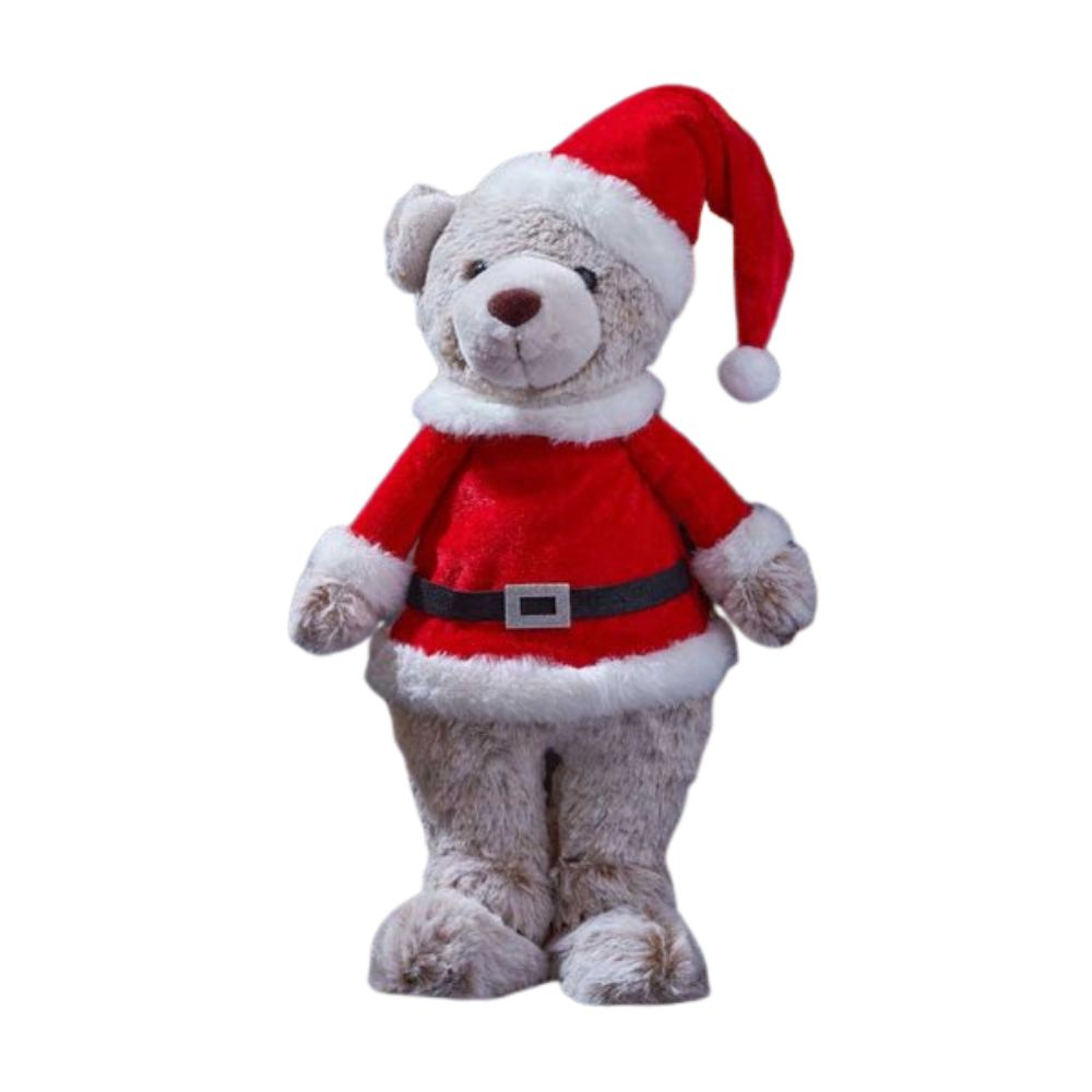 Three Kings 35cm Teddy Santa Ornament