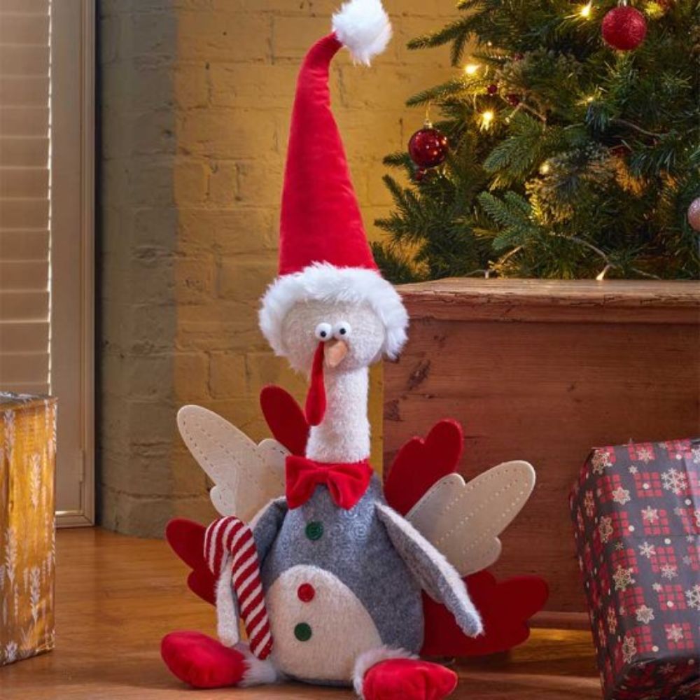 Three Kings 80cm Tommy Turkinator Sitting Plush