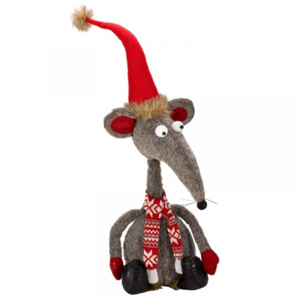 Three Kings 84cm Grey Rat-A-Tat