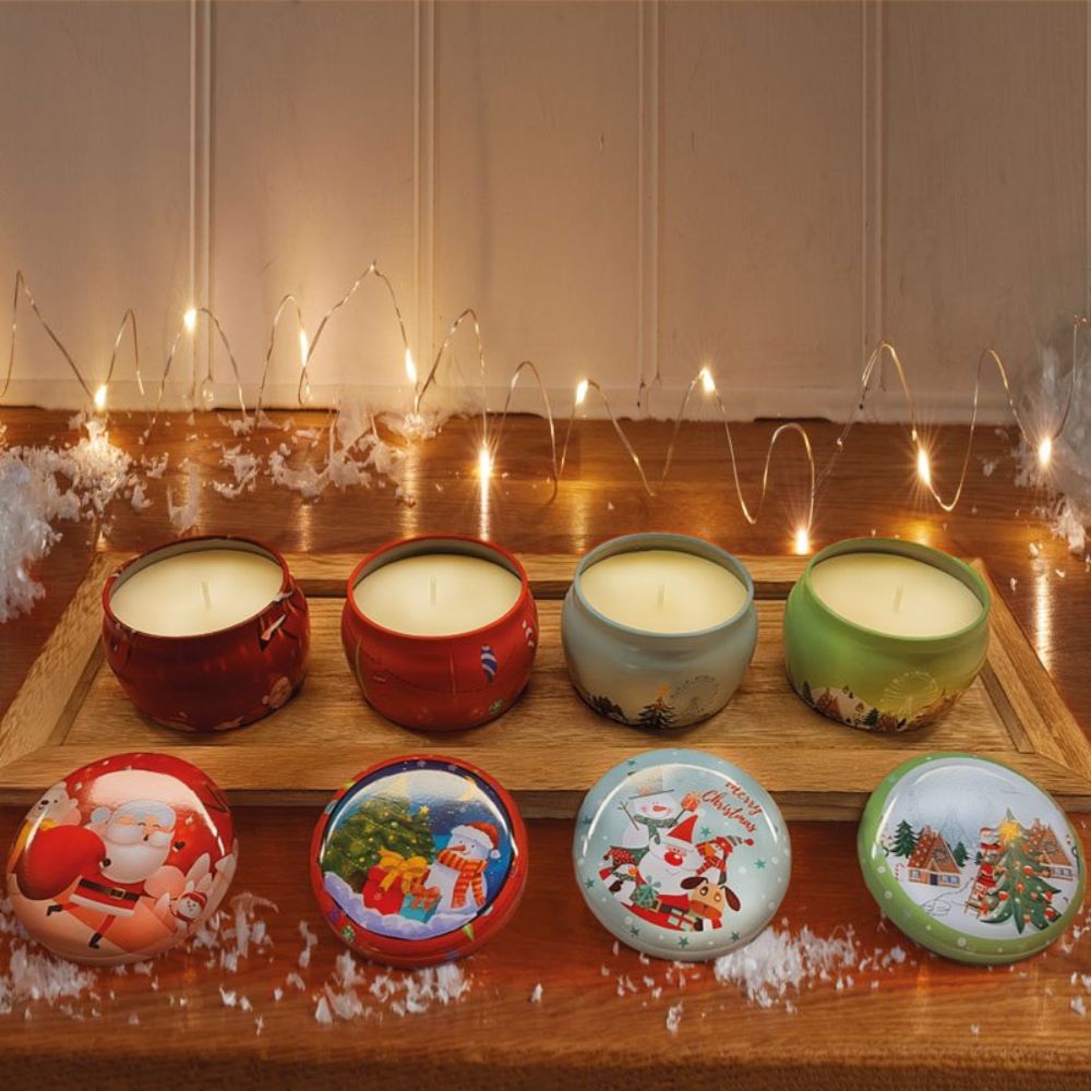 Three Kings 8cm Festive Candle (Choice of 4)