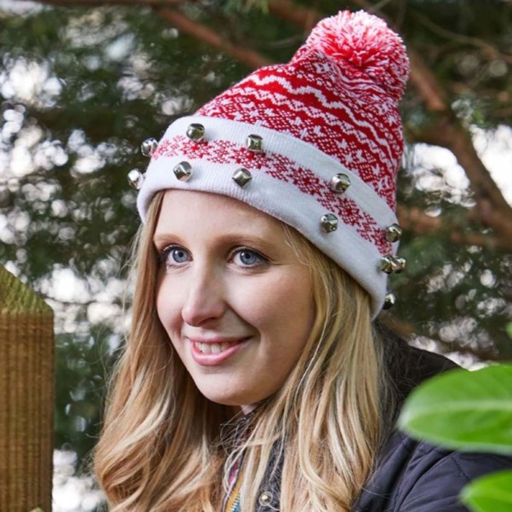 Three Kings Festive Bell Beanie