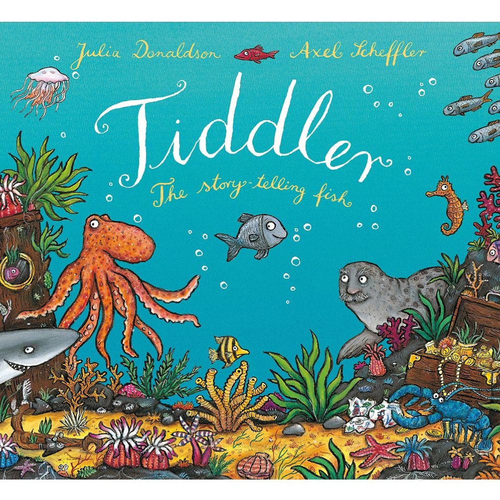 Tiddler The Story Telling Fish Children's Paperback Book by Julia Donaldson