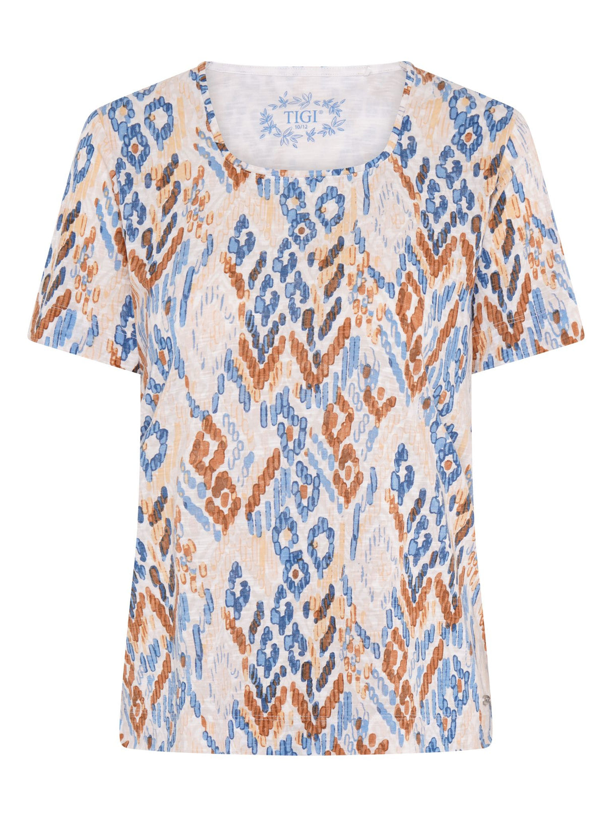 TIGI Sunset Cloud Ikat Print Top - T25 - 44C - Old Railway Line Garden Centre