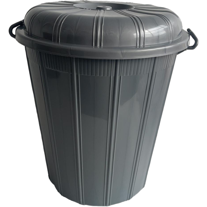 TML Waste Bin Drum with Clips 40L
