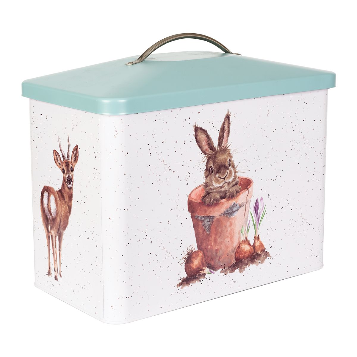 Wrendale 24.5cm 'The Country Set' Country Animal Bread Bin