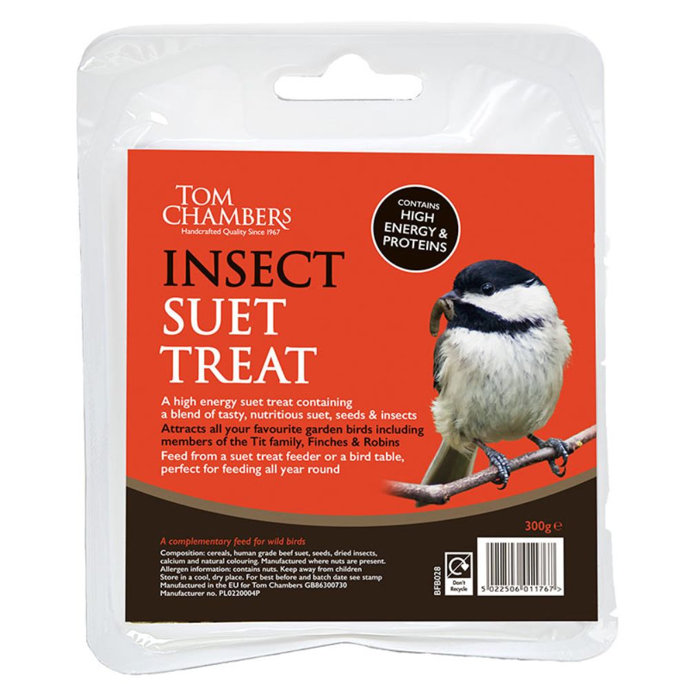 Tom Chambers 300g Insect Suet Treat