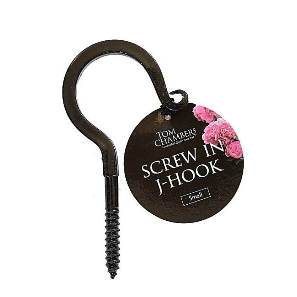 Tom Chambers 11cm Small Screw in J Hook