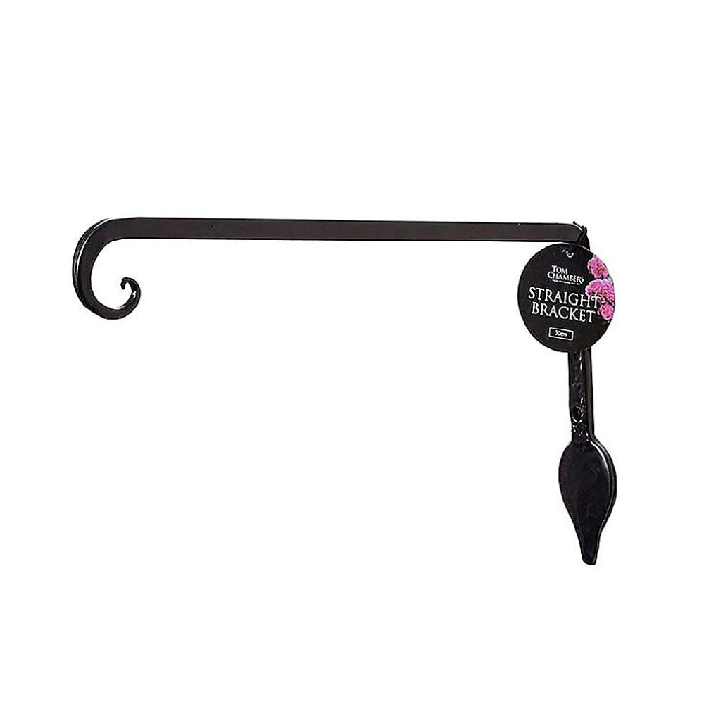 Tom Chambers 30cm Straight Bracket with Leaf