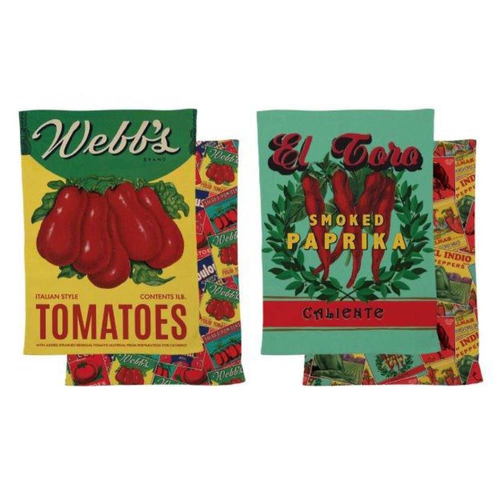 Tomato Tea Towels (Pack of 2)