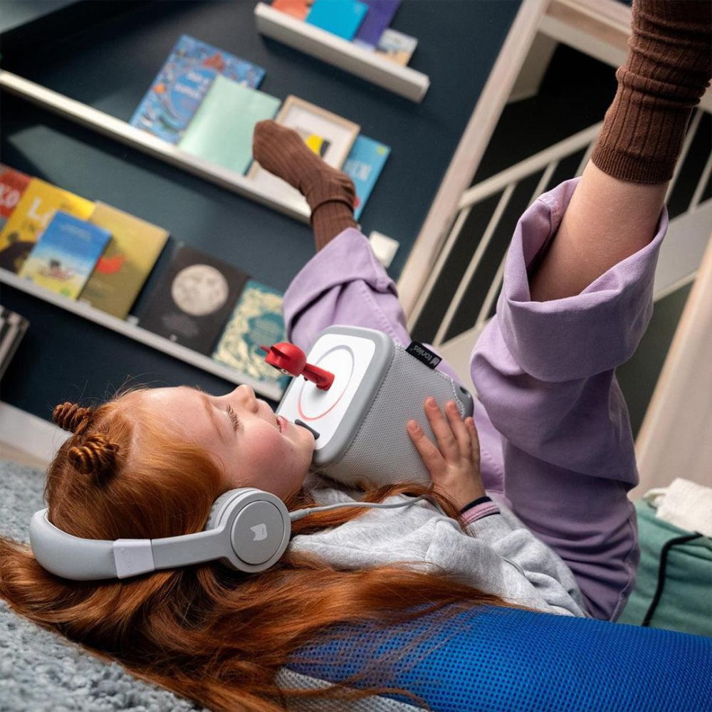 Tonies Toniebox 2 Starter Set with Creative Tonie Rubie - Grey