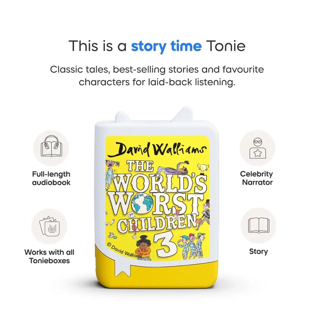 Tonies The World’s Worst Children 3 Audio - Old Railway Line Garden Centre