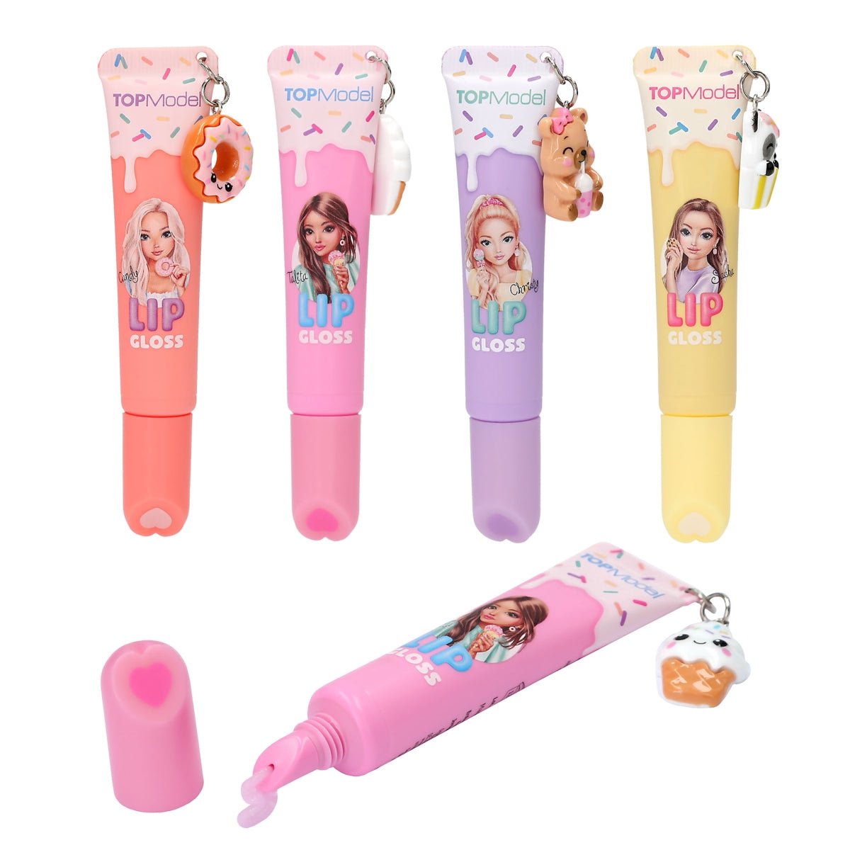 TOPModel Candy Glam Lip Gloss With Pendant - Old Railway Line Garden Centre