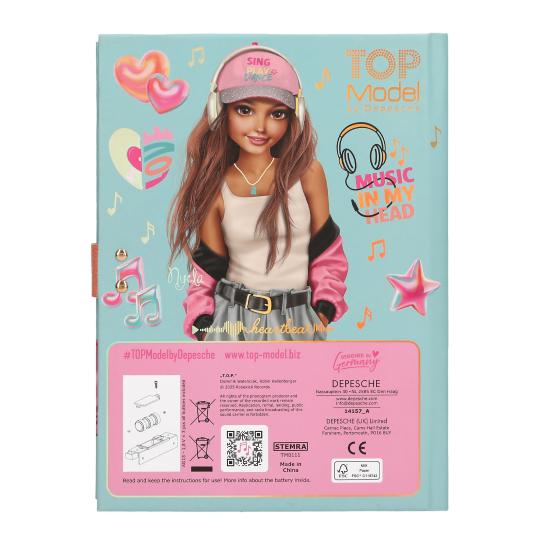 TOPModel Diary With Code And Sound Music - Old Railway Line Garden Centre