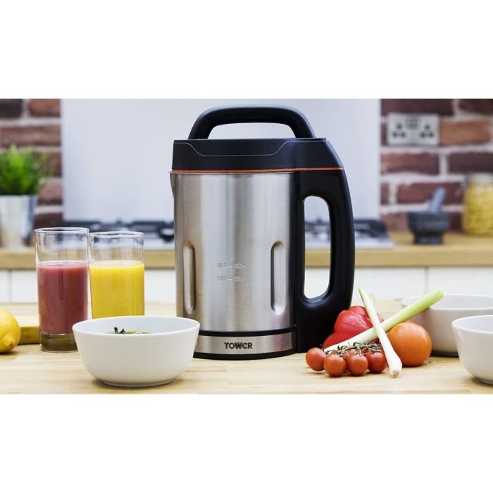 Tower 1.6L Stainless Steel Soup Maker