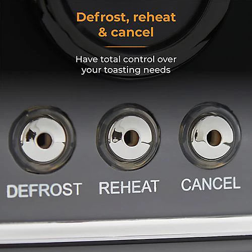 Tower Grey Renaissance 4 Slice Toaster