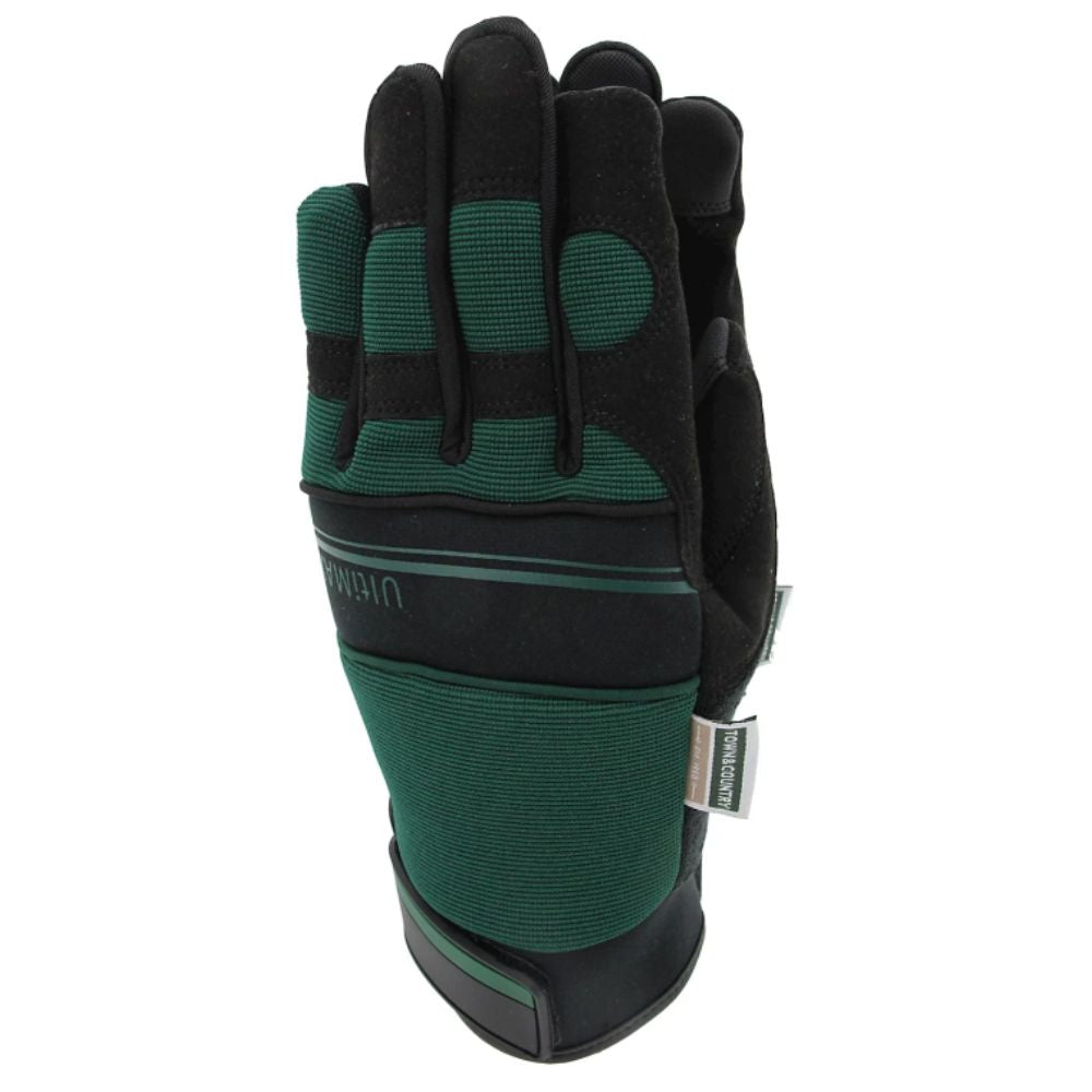 Town & Country Green Ultimax Gloves - Medium