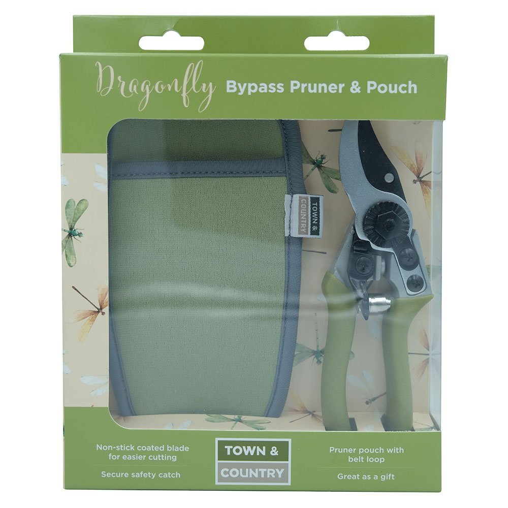 Town & Country Dragonfly Pruner & Pouch Gardener's Tool Holder - Old Railway Line Garden Centre