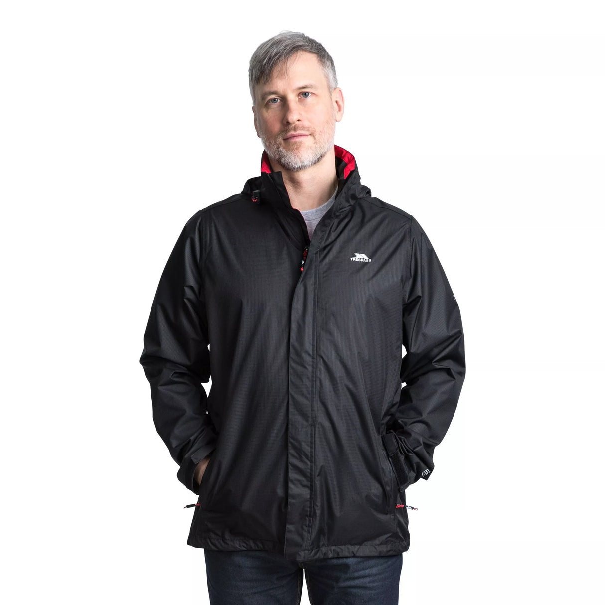 Trespass Fraser II Men's Waterproof Jacket - Black