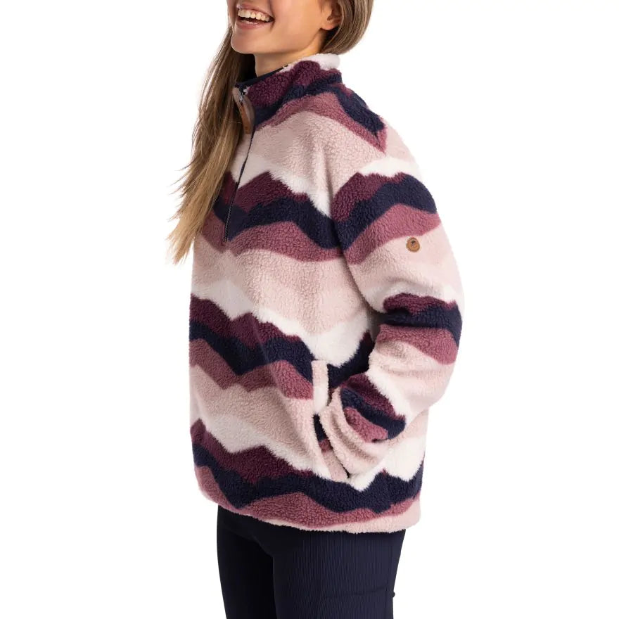 Trespass 1/2 Zip Sherpa Womens Mountain Fleece - Ovie
