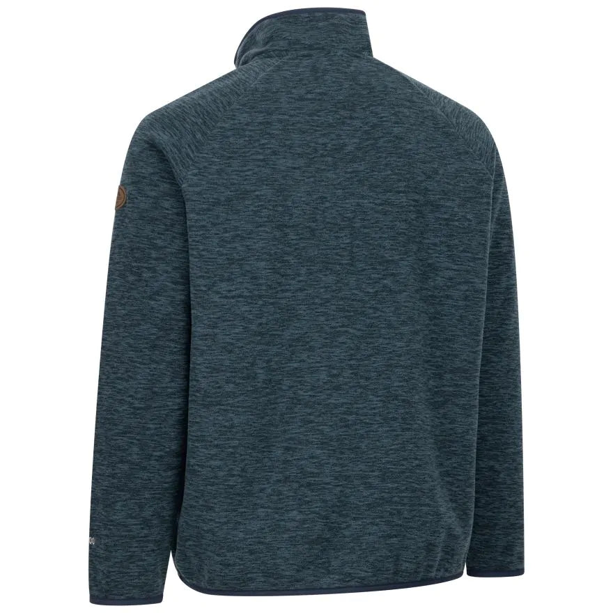 Trespass Mitchie Full Zip Men's Microfleece - Dark Teal
