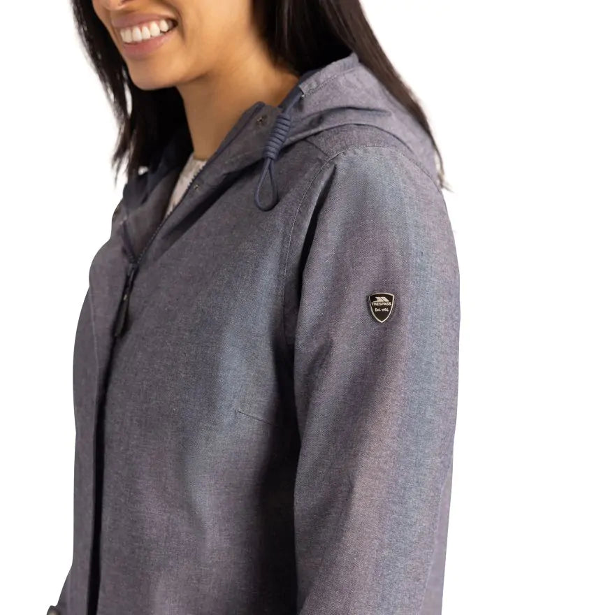 Trespass Shiralee Zip Pockets Waterproof Women's Jacket