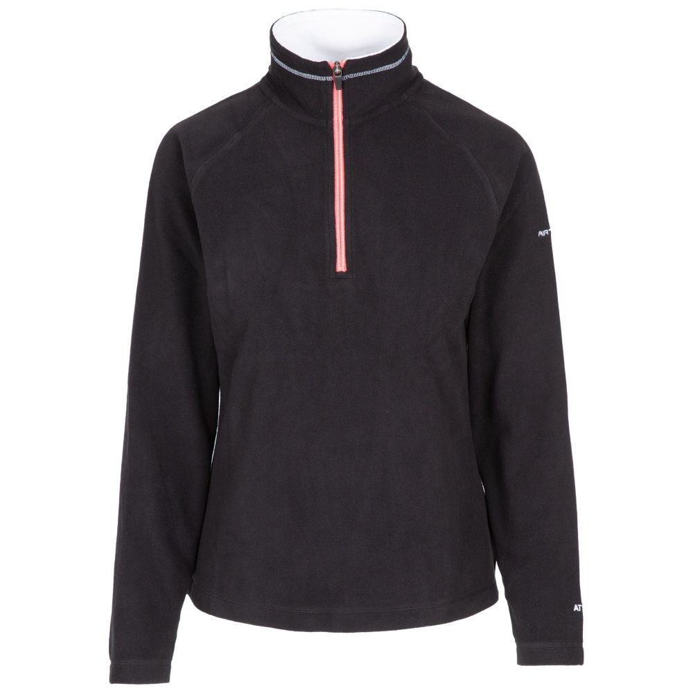 Trespass XXXL Black Skylar 1/2 Zip Women's Fleece - Old Railway Line Garden Centre