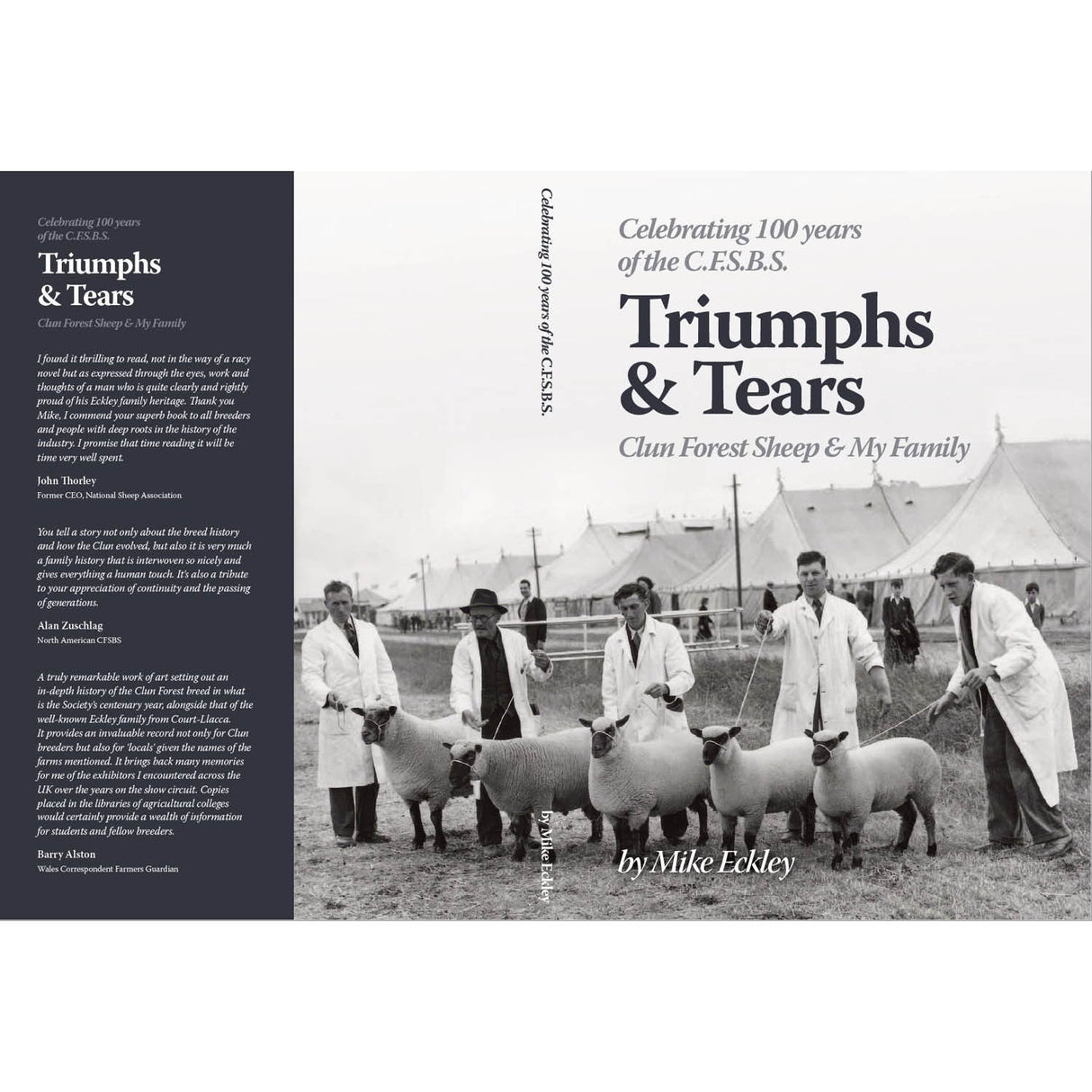 Triumphs and Tears Book (Limited Edition) by Mike Eckley