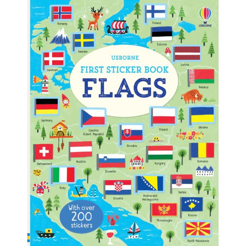 Usbourne Flags Sticker Book