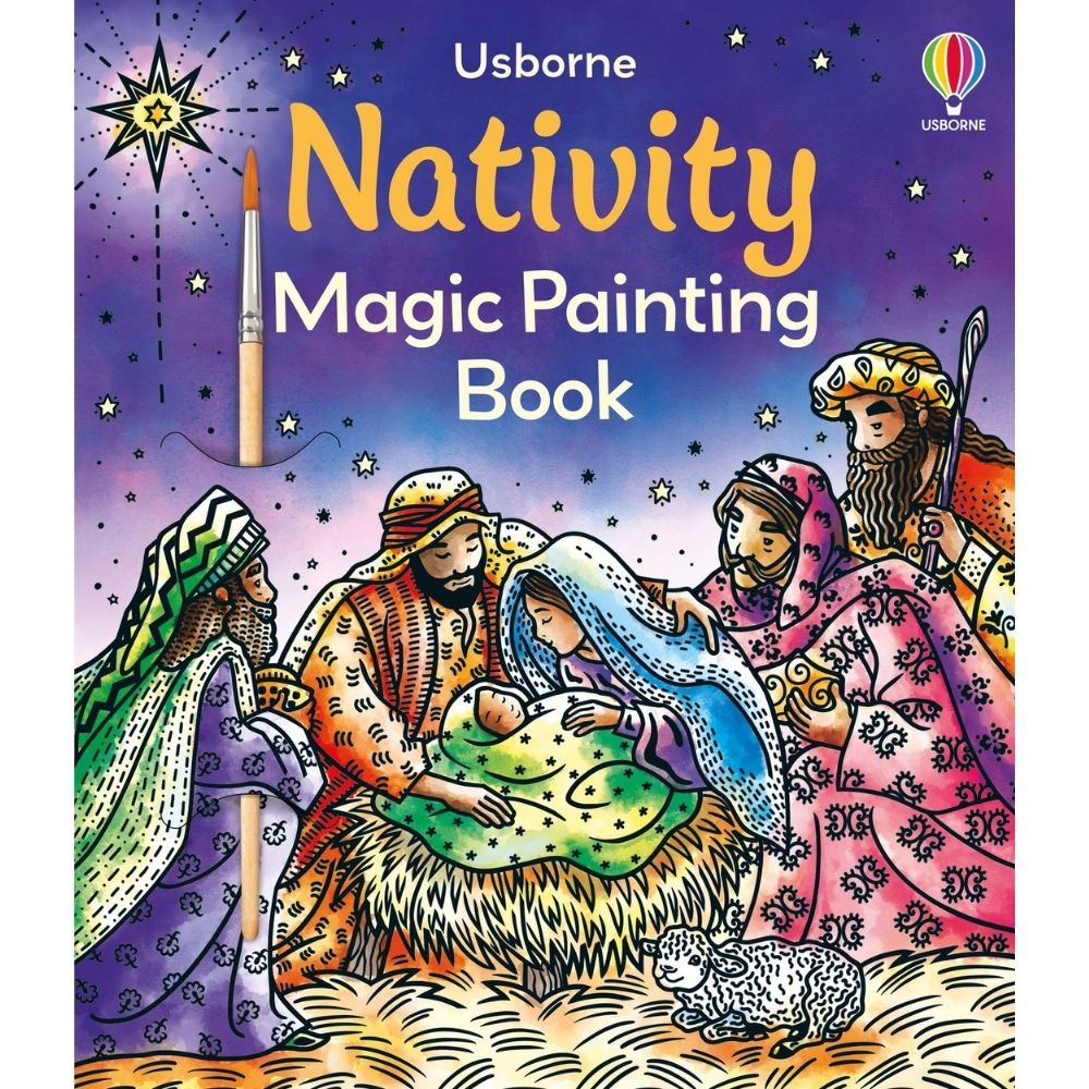 Usborne Nativity Magic Painting Activity Book