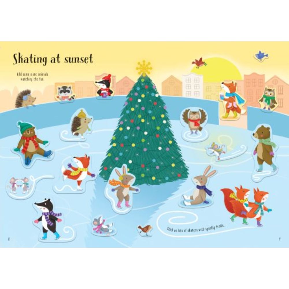 Usbourne Sparkly Winter Sticker Book