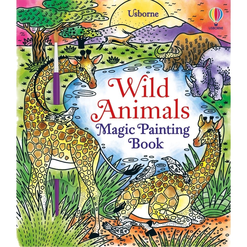 Usborne Wild Animals Magic Painting Activity Book