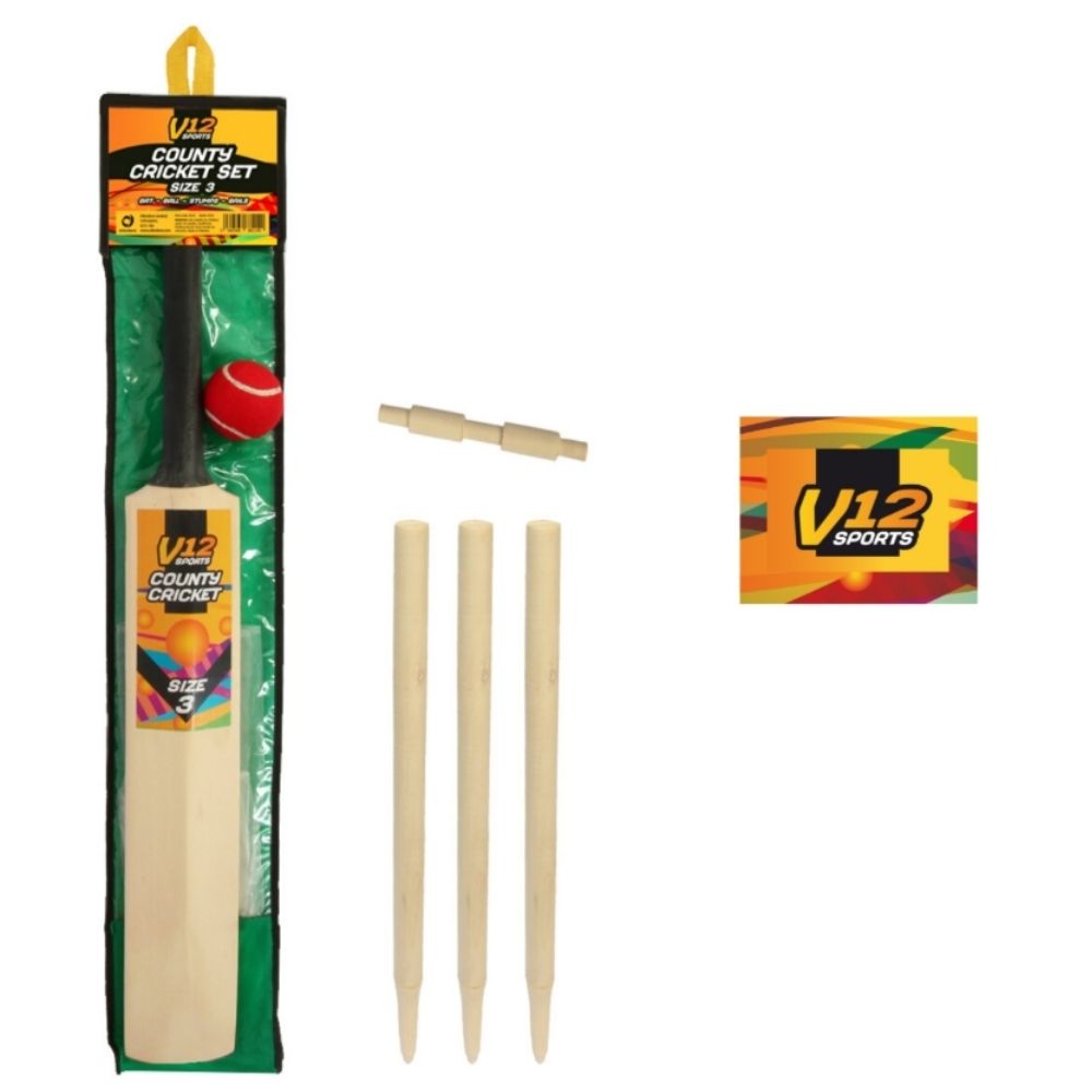 V12 Deluxe Cricket Set - Size 3