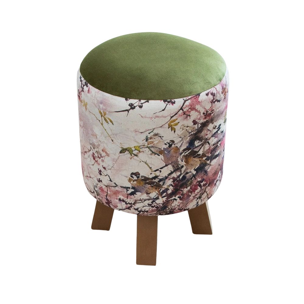 Voyage Maison 42cm Monty Brushwood Floral Blossom Footstool