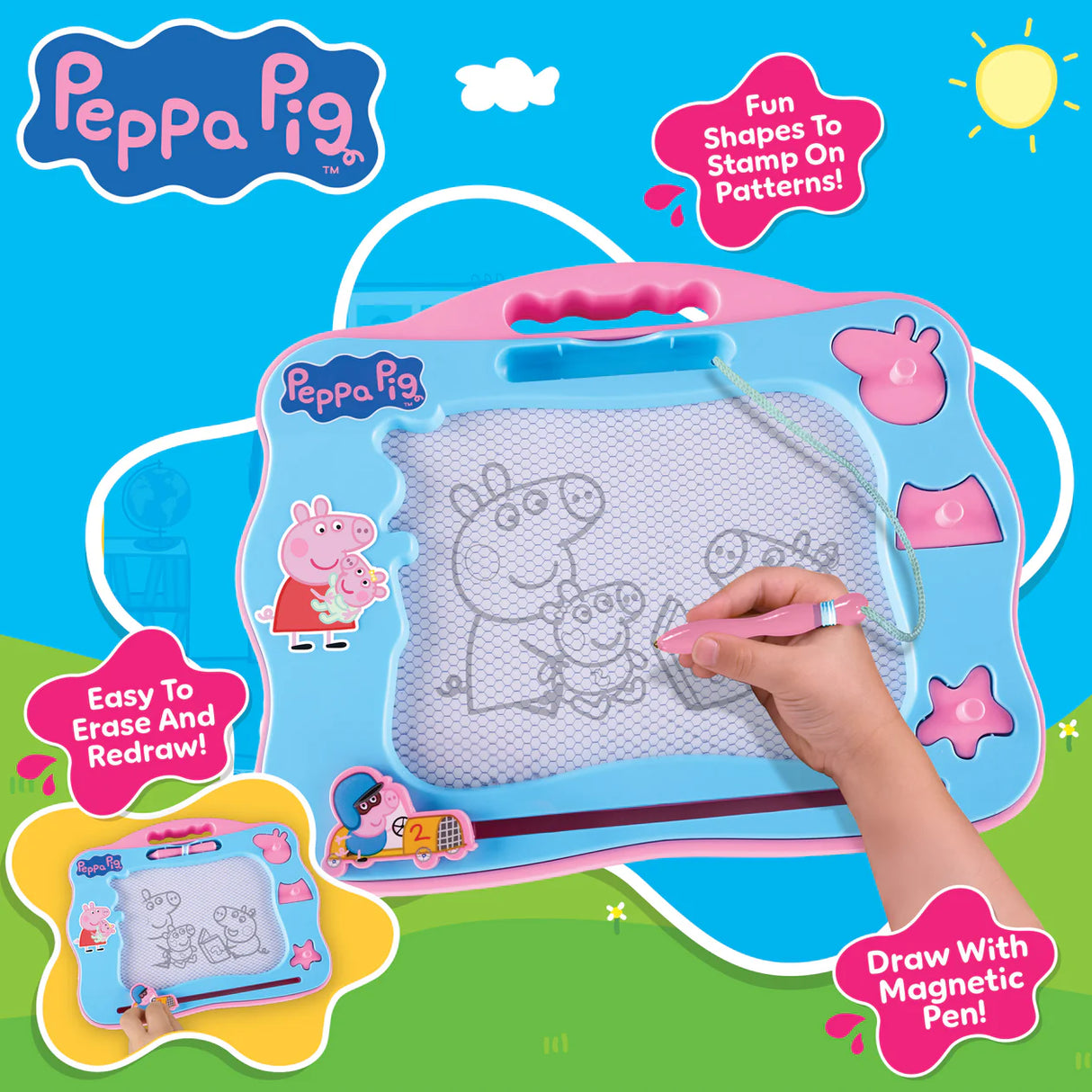 Peppa Pig Travel Magnetic Scribbler Toy
