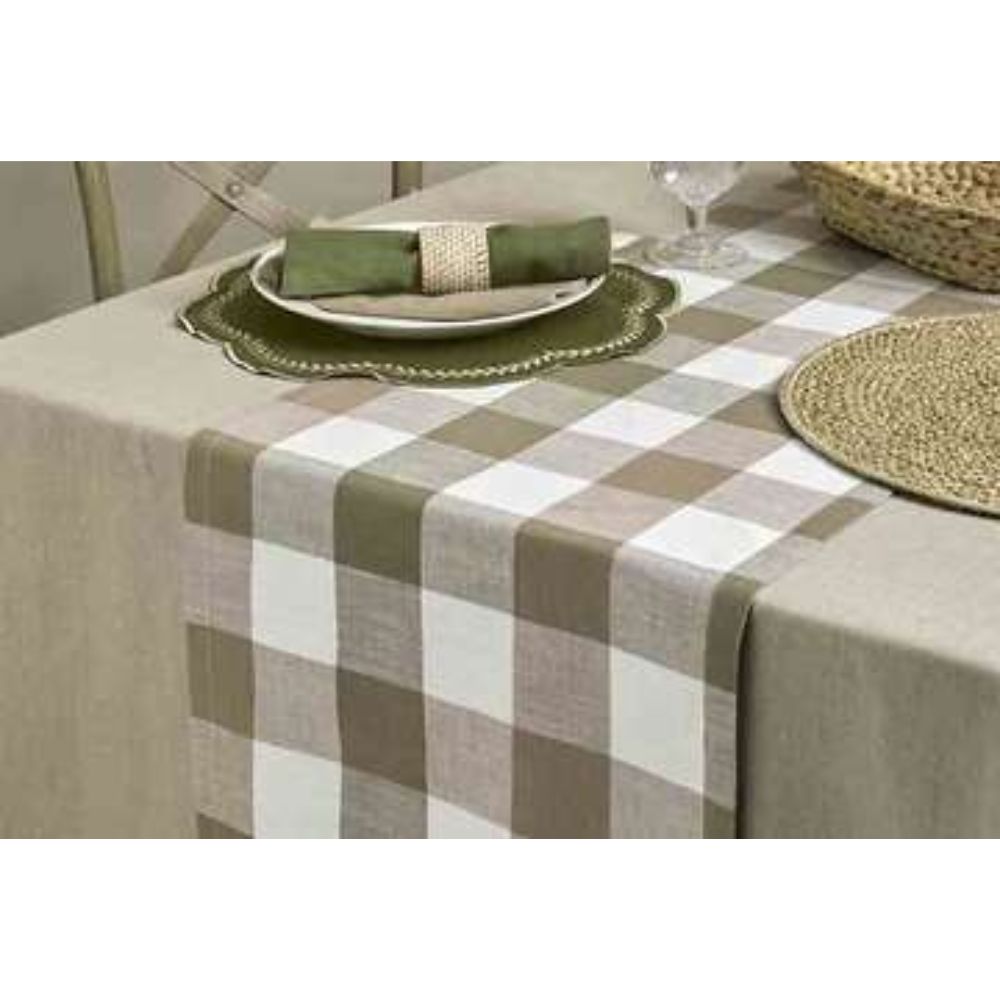 Walton & Co 180cm Vermont Runner Olive Mocha