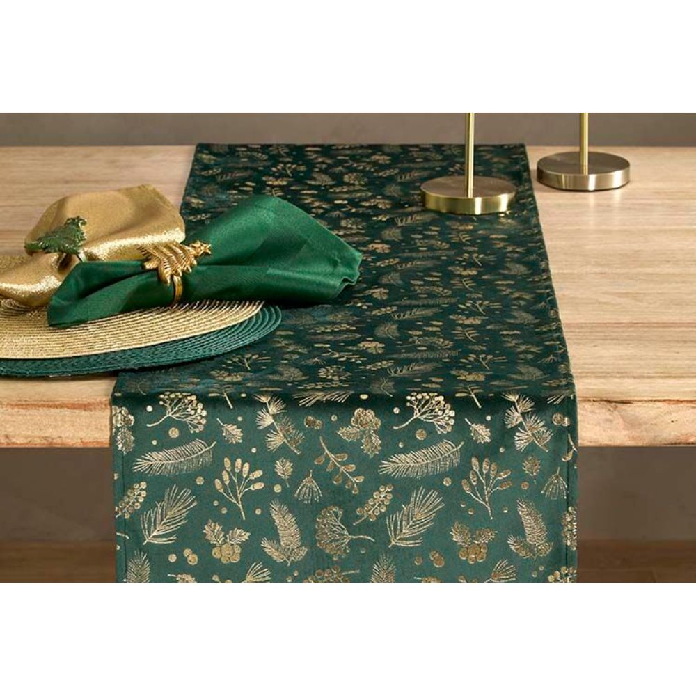 Walton & Co 220cm Foliage Foil Runner