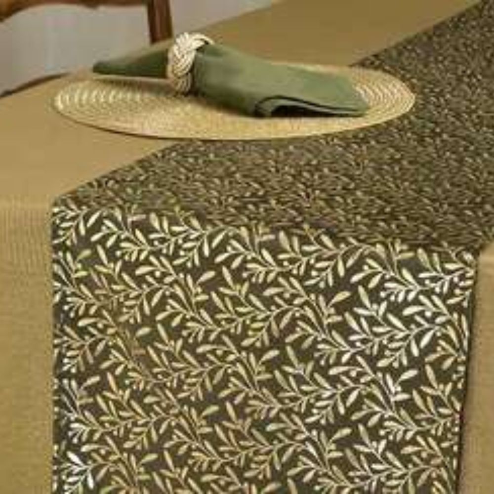 Walton & Co 220cm Leaf Foil Runner