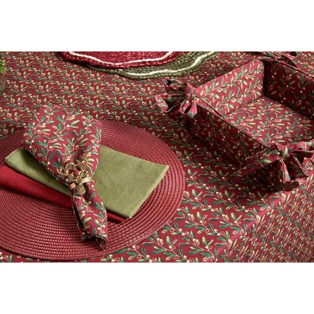 Walton & Co 45cm Under The Mistletoe Napkin - Set of 4